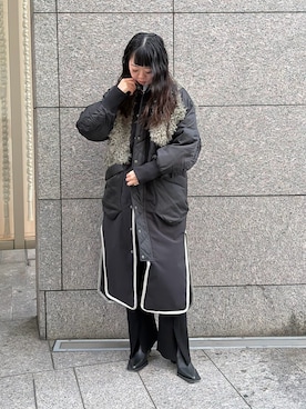 UN3D.（アンスリード）の「バックオリガミコート（その他アウター