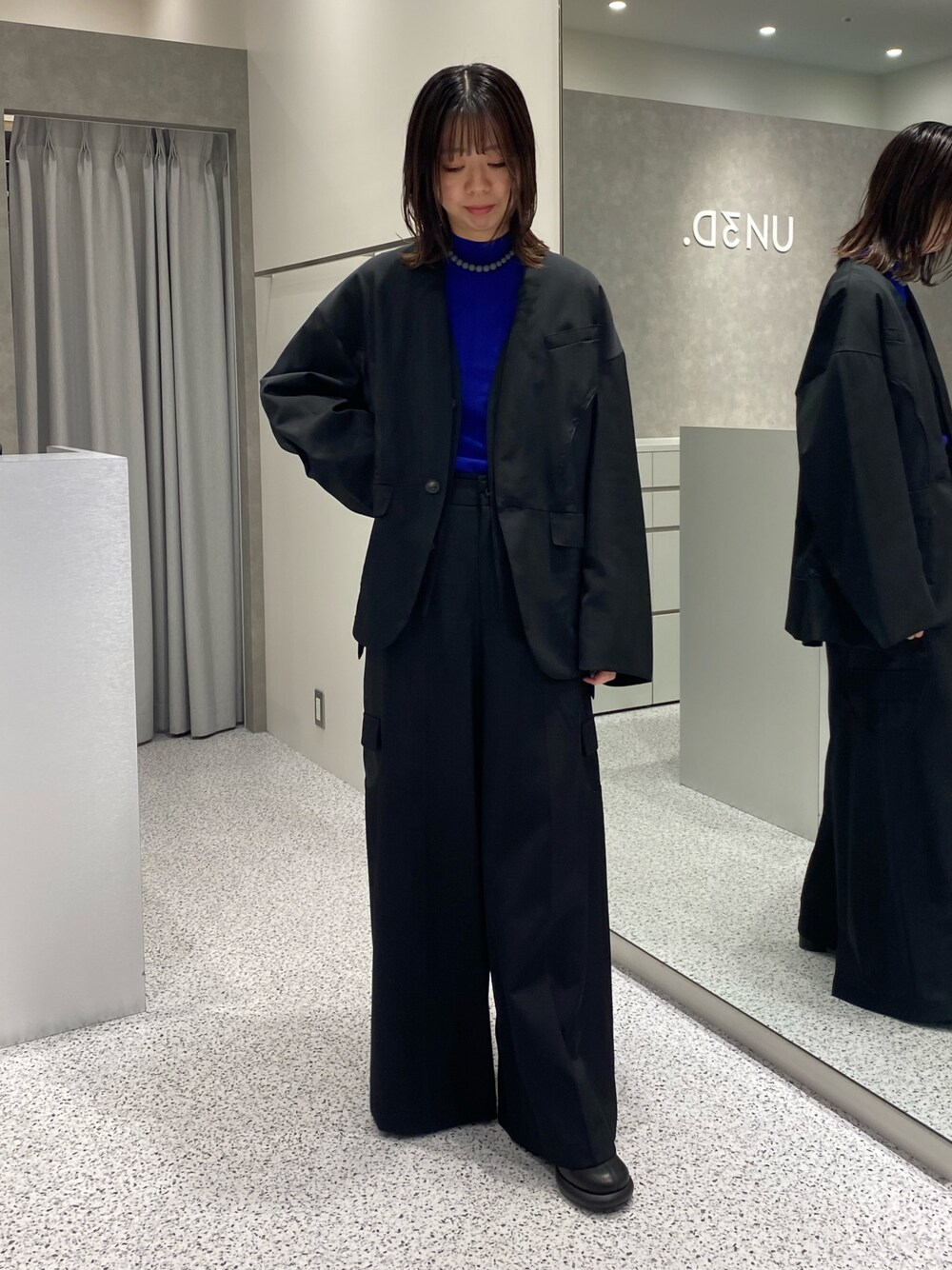 UN3D.（アンスリード）の「CUT OUT DETAIL JK / カットアウト