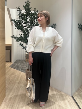 「Jena espace merveilleux（ジェナ　エスパスメルヴェイユ）のアイテム（ジャケット/アウター）」を使った、chihiroさん（レディース・153cm）の春コーディネート