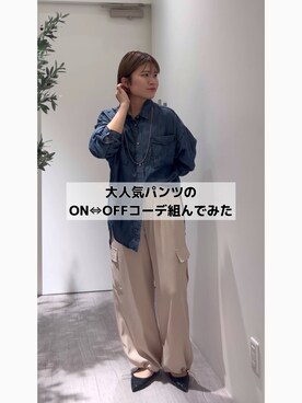 chihiroさん（レディース・153cm）の春コーディネート