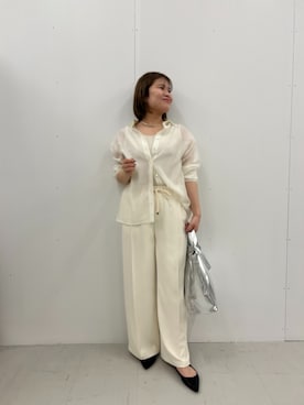 chihiroさん（レディース・153cm）の春コーディネート