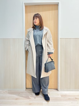 「アイテム（その他アウター）」を使った、ツムツムさん（レディース・170cm）の冬コーディネート