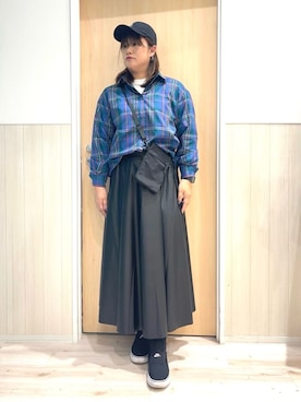 「DRESKIP（ドレスキップ）のアイテム」を使った、ツムツムさん（レディース・170cm）の秋コーディネート