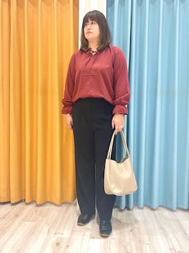 ツムツムさん（レディース・170cm）の秋コーディネート