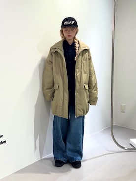 「アイテム（その他シューズ）」を使った、miyuさん（レディース・153cm・20代）の秋コーディネート