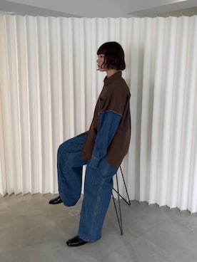「アイテム（その他シューズ）」を使った、miyuさん（レディース・153cm）の夏コーディネート