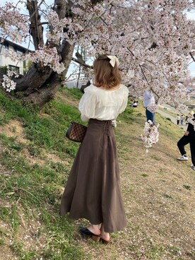 けるさん(レディース・159cm)の春コーディネート