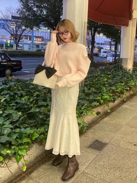 けるさん（レディース・159cm）の冬コーディネート