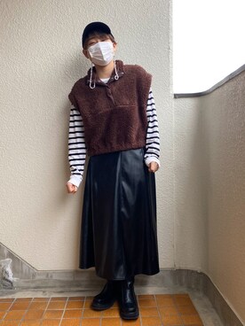 ありさん（レディース・150cm）の冬コーディネート