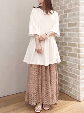 makophithさん（レディース・153cm）の夏コーディネート