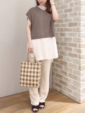 makophithさん（レディース・153cm）の夏コーディネート