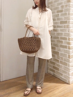「ステッチ」｜makophithさん（レディース・153cm）の秋コーディネート