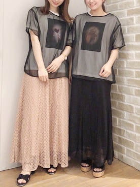 「earth music&ecology（アースミュージックアンドエコロジー）のアイテム」を使った、makophithさん（レディース・153cm）の秋コーディネート