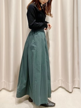 「タイトシルエット」｜「アイテム（パンプス）」を使った、makophithさん（レディース・153cm）の冬コーディネート