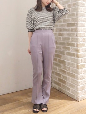 「ギンカムチェック」｜makophithさん（レディース・153cm）の夏コーディネート