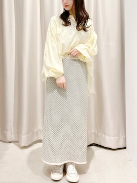 「ジャガード」｜makophithさん（レディース・153cm）の春コーディネート