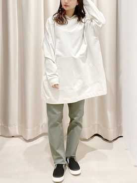 「マムジーンズ」｜makophithさん（レディース・153cm）の春コーディネート