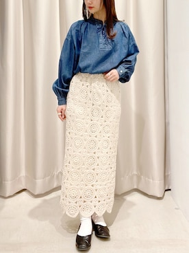 「AMERICAN HOLIC」｜makophithさん（レディース・153cm）の春コーディネート