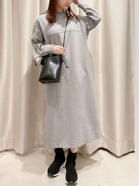 「ステッチ」｜makophithさん（レディース・153cm）の冬コーディネート