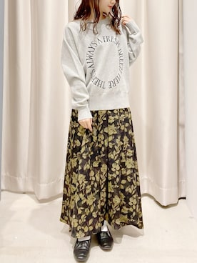 「ロゴニット」｜「アイテム（パンプス）」を使った、makophithさん（レディース・153cm）の夏コーディネート