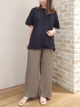 「コットンレース」｜makophithさん（レディース・153cm）の秋コーディネート