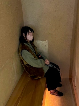 「NAOT」｜shoさん（レディース・162cm）の冬コーディネート