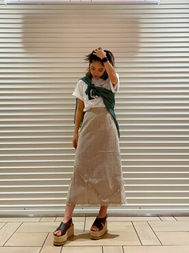 kaoriさん（レディース・160cm）の夏コーディネート