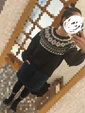 Maさん（レディース・160cm）の冬コーディネート