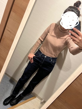 「でにむ」｜「アイテム（ブーツ）」を使った、Maさん（レディース・160cm）の秋コーディネート