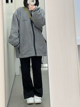 「CHAPS（チャップス）のアイテム」を使った、risaさん（レディース・162cm）の冬コーディネート