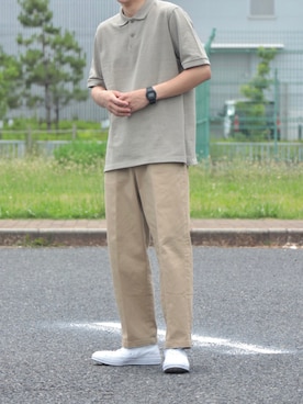 Yaeca ヤエカ のポロシャツを使ったメンズ人気ファッションコーディネート Wear