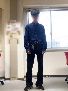 「アイテム（キーホルダー）」を使った、imasyoooさん（メンズ・177cm）の秋コーディネート