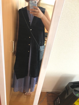 「BEAMS（ビームス）のアイテム（ワンピース/ドレス）」を使った、aannaa28さん（レディース・158cm）の夏コーディネート