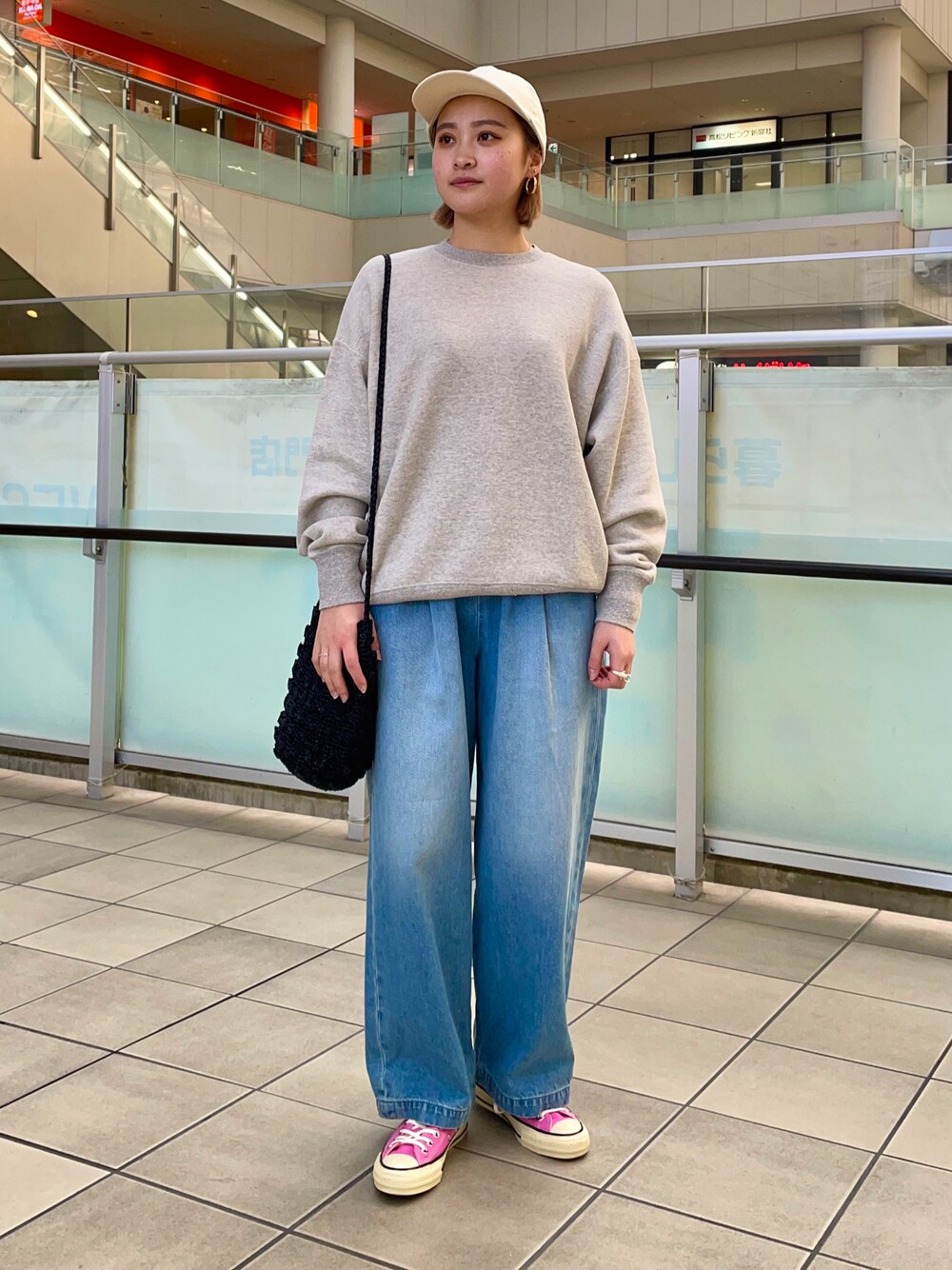 かぐれ フェードデニムイージーパンツ アーバンリサーチドアーズ