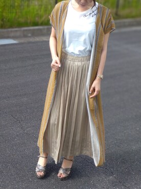 「abahouse」｜「アイテム（ワンピース/ドレス）」を使った、miさん（レディース・158cm）の夏コーディネート