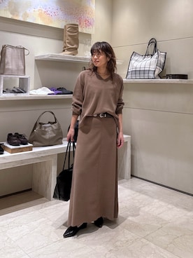 CHIEさん（レディース・162cm）の冬コーディネート