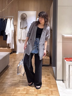 CHIEさん（レディース・162cm）の春コーディネート