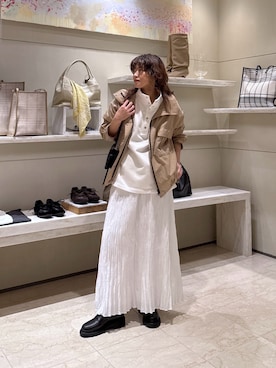 CHIEさん（レディース・162cm）の冬コーディネート