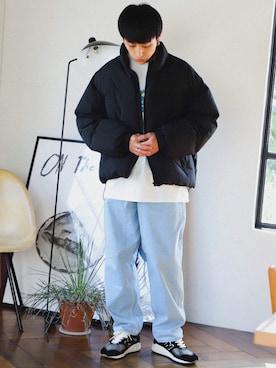 「BeAMS DOT（ビームスドット）のアイテム（ジャケット/アウター）」を使った、たなかさん（メンズ・172cm）の秋コーディネート