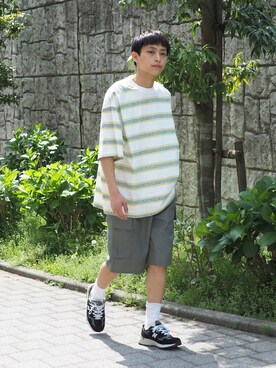 「BeAMS DOT（ビームスドット）のアイテム」を使った、たなかさん（メンズ・172cm）の春コーディネート