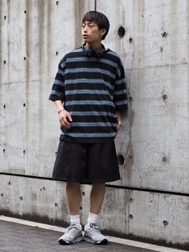 「BeAMS DOT（ビームスドット）のアイテム」を使った、たなかさん（メンズ・172cm）の夏コーディネート