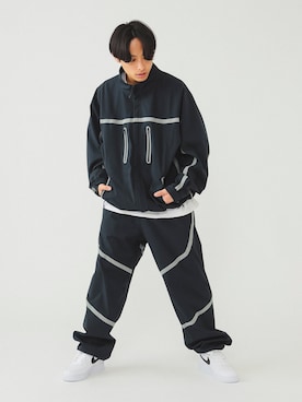 「ABU GARCIA（アブ・ガルシア）のアイテム（ジャケット/アウター）」を使った、たなかさん（メンズ・172cm）の春コーディネート