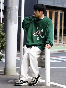 「YUYA × BeAMS DOT（ユウヤバイビームスドット）のアイテム」を使った、たなかさん（メンズ・172cm）の秋コーディネート