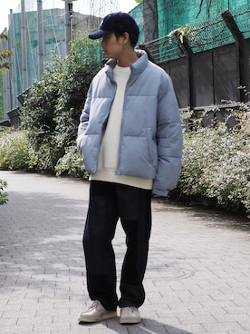 「BeAMS DOT（ビームスドット）のアイテム（ジャケット/アウター）」を使った、たなかさん（メンズ・172cm）の秋コーディネート