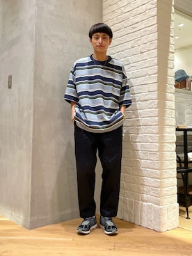 「on running」｜たなかさん（メンズ・172cm）の夏コーディネート
