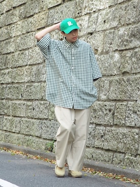 「BeAMS DOT（ビームスドット）のアイテム」を使った、たなかさん（メンズ・172cm）の春コーディネート