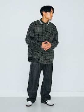 たなかさんの（FRED PERRY | フレッドペリー）を使ったコーディネート