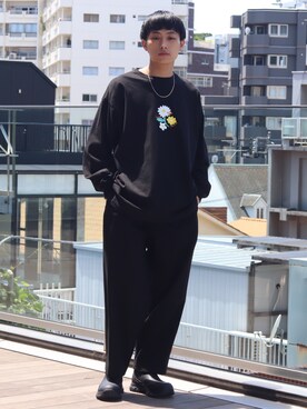 「BeAMS DOT（ビームスドット）のアイテム」を使った、たなかさん（メンズ・172cm）の夏コーディネート