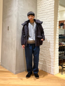 たなかさん（メンズ・172cm）の冬コーディネート