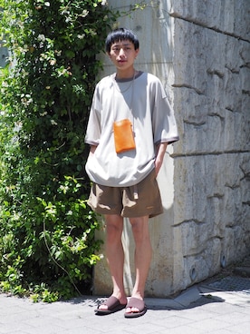 「Coming Soon...」｜たなかさん（メンズ・172cm）の夏コーディネート